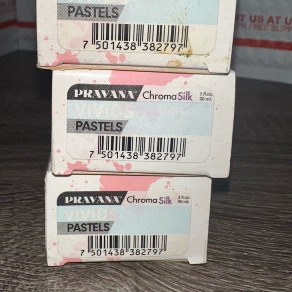Pravana‎ ChromaSilk Vivids Pastels Mystical Mint Hair Color 3oz Lot of 3 New
